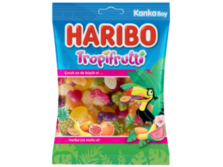 Haribo Tropifrutti Jelibon 80g 24’lü Koli