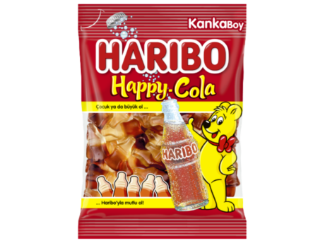 Haribo Happy Cola Jelibon 80g 30’lu Koli