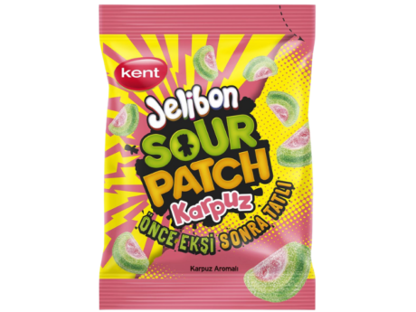 Kent Jelibon Sour Patch Karpuz 80g 24’lü Koli