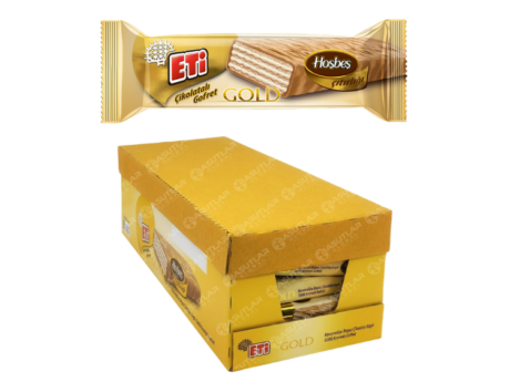 ETI GOLD CIKOLATALI GOFRET HOŞBEŞ 29g 35 Adet