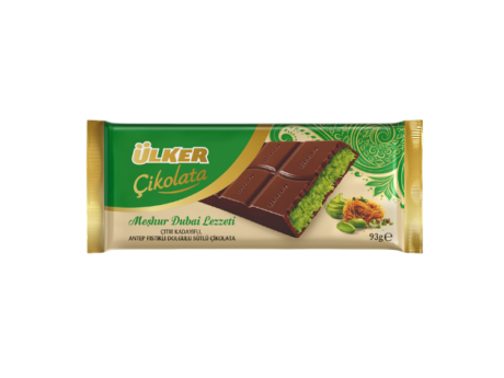 ULKER DUBAI CIKOLATA 93g 6 Adet 6 Paket