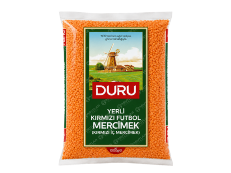DURU KIRMIZI MERCIMEK 1KG*12 Adet