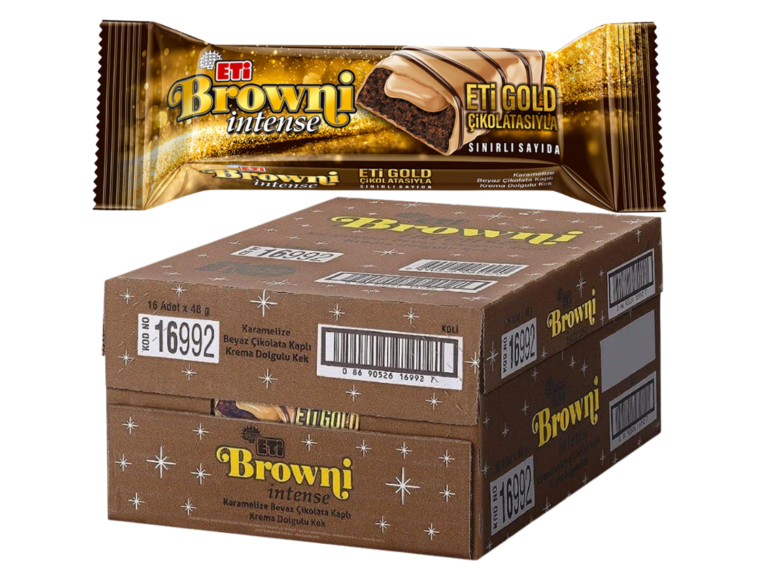 ETI BROWNI INTENSE GOLD 50g 16 Adet ürün görseli