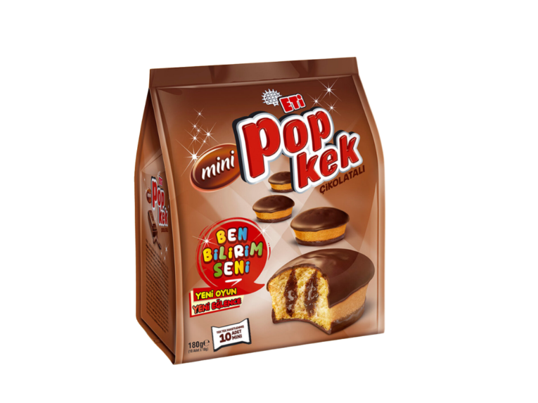 ETI POPKEK MİNİ CACAO (180g 10) paket – ETI toptan atıştırmalık ürünü