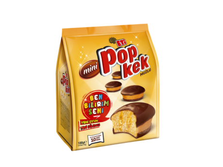 ETI POPKEK Mini Banana (180g 10)