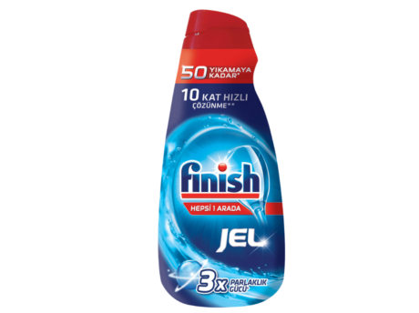 FINISH JEL 1L 5 Adet