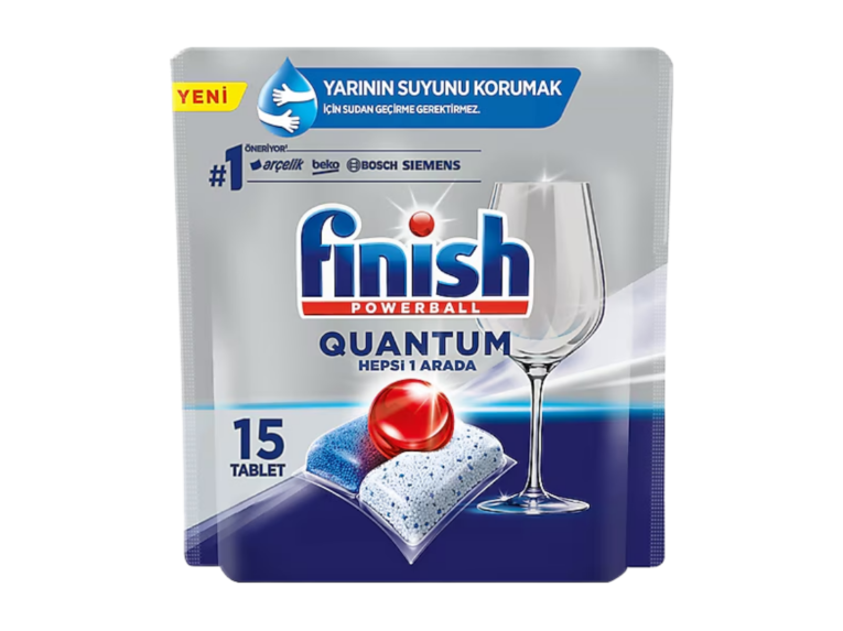 FINISH QUANTUM 15Lİ*7 AD paket – Finish toptan temizlik ürünü