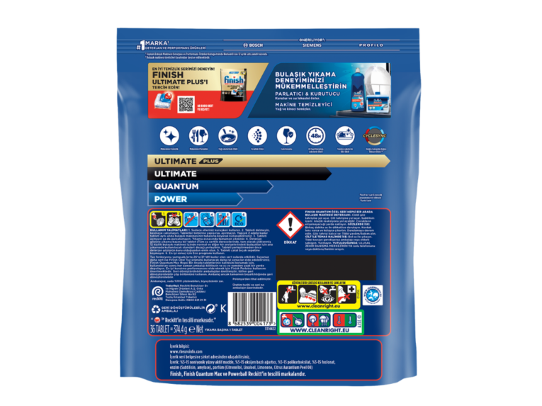 FINISH QUANTUM 36LI*6 AD paket – Finish toptan temizlik ürünü