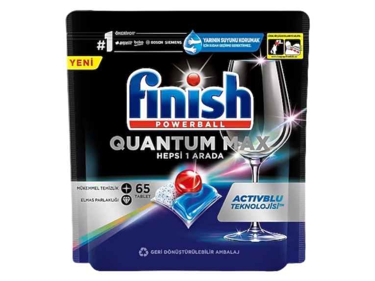 FINISH QUANTUM MAX 65Lİ*5 AD paket – Finish toptan temizlik ürünü