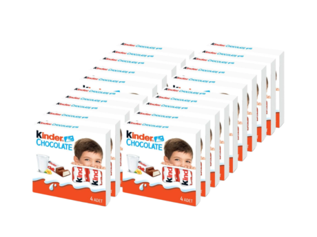KINDER CHOCOLATE T4*20AD paket – Kinder toptan atıştırmalık ürünü