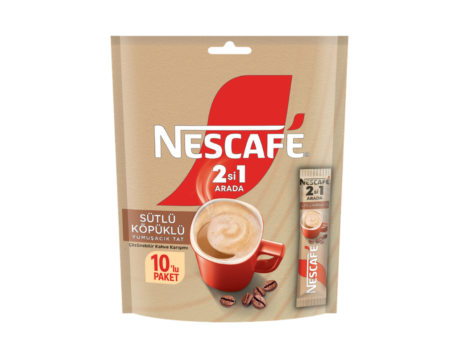 Nescafe 2in1 Milky Frothy 20-Pack 40-Piece Case