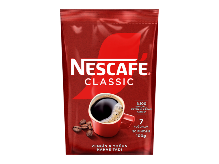 NESCAFE CLASSIC 100g 12 Adet paket – Nescafe toptan içecek ürünü