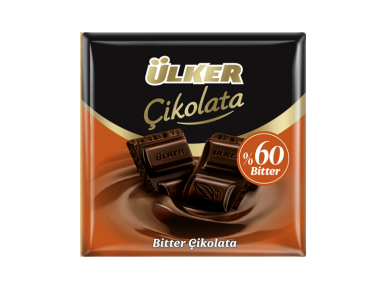 ULKER BITTER KARE 60g 6 Adet 6 Paket ürün görseli