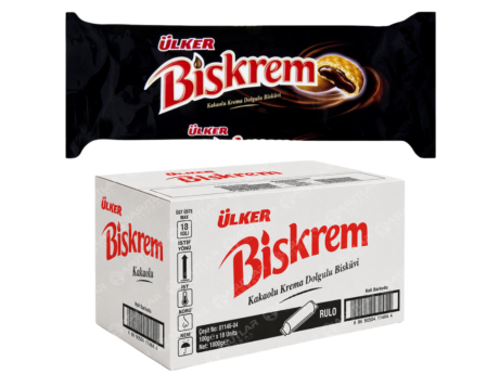 ULKER Biskrem RULO 100g 18 Pcs