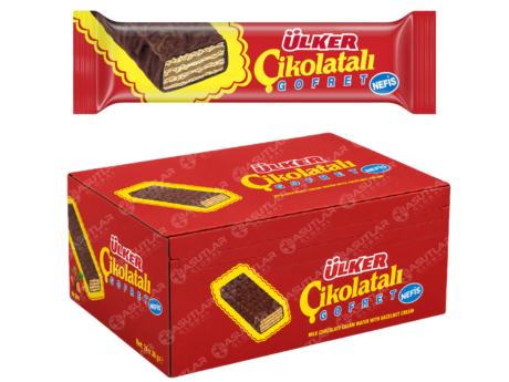 ULKER Chocolate Wafer 36g 36 Pcs 6 Pack