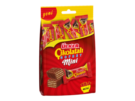 ULKER Chocolate Wafer Mini 82g 10 Pcs
