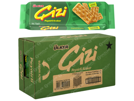 ULKER Cizi Cheese 70g 24 Pcs