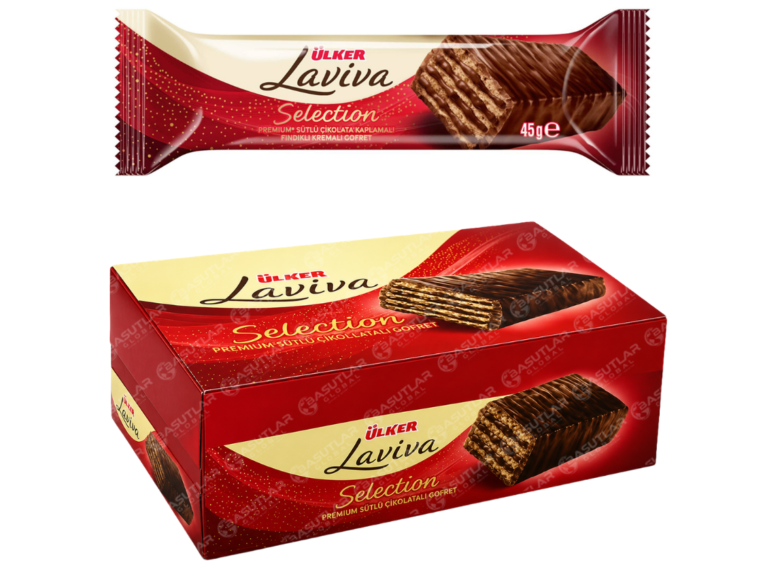 ULKER LAVIVA SELECTION 45g 18 Adet 6 Paket paket – Ülker toptan gofret ürünü