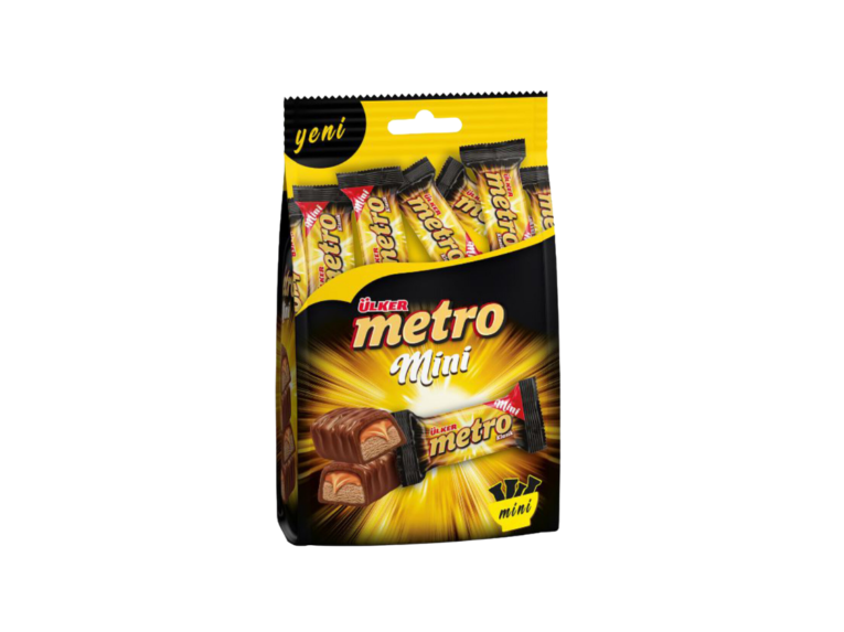 ULKER METRO MINI 102g 10 Adet paket – Ülker toptan çikolata ürünü